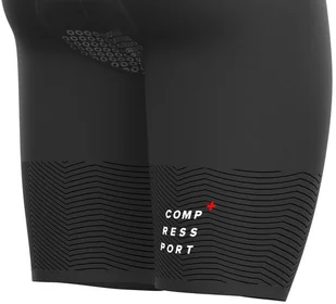 Compressport Triathlonowe spodenki kompresyjne damskie TRI UNDER CONTROL czarne - Bielizna sportowa damska - miniaturka - grafika 3