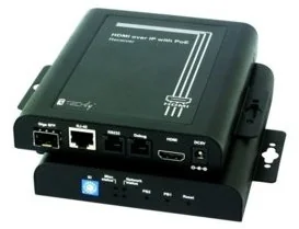 Techly Odbiornik extendera HDMI over IP z funkcją ściany wizyjnej PoE (020515) - Adaptery i przejściówki - miniaturka - grafika 6