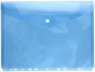 Teczki i skoroszyty - Drect D RECT Teczka kopertowa A4 niebieska PP perforacja - miniaturka - grafika 1