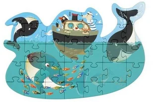 Scratch zabawki Puzzle konturowe Orki 31 elem. mokopico-1693-0 - Puzzle - miniaturka - grafika 3