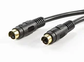 Kable - Value S Video Cable 3 m czarny - miniaturka - grafika 1