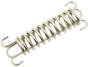 vidaXL Sprężyny naciągowe do żagla ogrodowego, 5 szt., stal nierdzewna - Pozostałe narzędzia ogrodowe - miniaturka - grafika 3