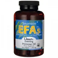 Witaminy i minerały dla sportowców - SWANSON Olej z wiesiołka 1300mg - (100 kap) - miniaturka - grafika 1