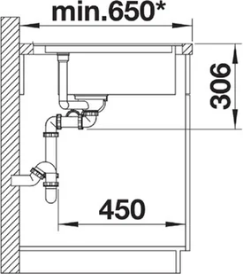Blanco DELTA II-F szarość skały 523671 - Zlewozmywaki - miniaturka - grafika 4