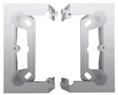 Wyłączniki światła i elektryczne - Kontakt Kontakt_Simon Puszka natynkowa pojedyncza. składana do ramek Simon 54 PREMIUM. Głębokość 40 mm (1 szt. DSC/.. 2 elementy) srebrny mat DSC/43 - miniaturka - grafika 1