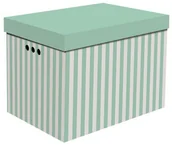 Pudła i pojemniki do przechowywania - DekorHome Pudło PASY XL 43 L 42 X 32 X 32 CM - miniaturka - grafika 1