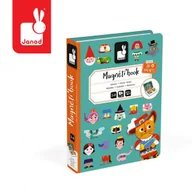 Układanki dla dzieci - Janod Magnetyczna Układanka Świat Baśni Magnetibook 3 - 8 Lat, - miniaturka - grafika 1