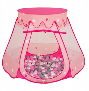 Namiot Zamek z piłkami Suchy Basen kulki 200 szt - Namioty i tipi dla dzieci - miniaturka - grafika 19