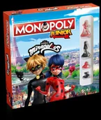 Pozostałe książki - Winning Moves Monopoly Junior Miraculous - miniaturka - grafika 1