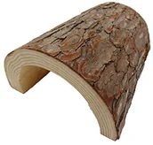 Dekoracje do terrarium - Komodo komdo Reptile vivarium w przypadku drewna terrarium gadów wąż jaszczurka jamy Hide nowy 4 rozmiary - miniaturka - grafika 1