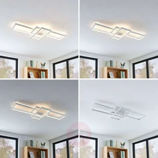 LINDBY Lindby Poppy lampa sufitowa LED ściemniana - Lampy sufitowe - miniaturka - grafika 2