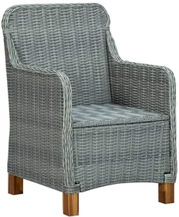 vidaXL 7-częściowy zestaw mebli ogrodowych jasnoszary 3067853 - Meble ogrodowe - miniaturka - grafika 7