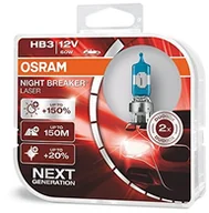 Halogeny - Osram OSRAM NIGHT BREAKER LASER HB3 next generacja, 150% większa jasność, lampa halogenowa reflektor, 9005NL-HCB, 12V PKW, Duo Box (2 lampy) 9005NL-HCB - miniaturka - grafika 1