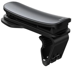 Baseus Uchwyt samochodowy Big Mouth Pro na deskę rozdzielczą klips czarny SUDZ-A01 - Uchwyty samochodowe do telefonów - miniaturka - grafika 5