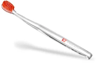TELLO Swiss TELLO 3940 średnio miękka szczoteczka do mycia zębów z bardzo gęstym włosiem Orange 3940 Orange - Szczoteczki do zębów - miniaturka - grafika 3