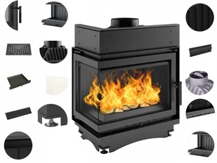 Kratki.pl Marek Bal Kominek powietrzny żeliwny MAJA lewy BS 8 kW 200 MAJA/L/BS - Kominki wolnostojące Kratki.pl Marek Bal Kominek powietrzny żeliwny MAJA lewy BS 8 kW 200 MAJA/L/BS - Kominki wolnostojące - miniaturka - grafika 5