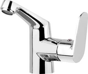 Deante CHABER Bateria umywalkowa z boczną dźwignią, chrom BGC 021N BGC021N - Baterie umywalkowe - miniaturka - grafika 4