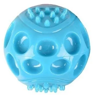 Flamingo Wido TPR Piłka niebieska 7cm [519495] - Zabawki dla psów - miniaturka - grafika 5