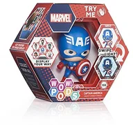 Figurki dla dzieci - WOW PODS PODS Kolekcja Avengers - Kapitan Ameryka | Błyskawiczna figurka superbohatera | Oficjalne zabawki i prezenty kolekcjonerskie Marvel MVL-1016-31 - miniaturka - grafika 1