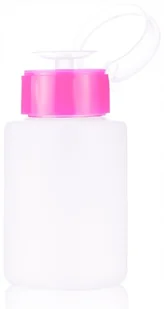 Dozownik Z Pompką Do Płynów 200 ML Buteleczka - Pozostałe akcesoria kosmetyczne - miniaturka - grafika 4