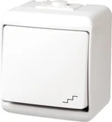 Wyłączniki światła i elektryczne - Karlik Junior łącznik schodowy IP54 WHE-3 WHE-3 - miniaturka - grafika 1