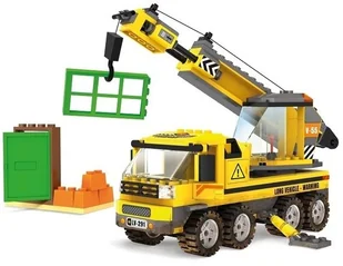 ICOM Blocki MyCity Klocki Pojazdy Budowlane Dźwig 227el. KB0228 - Klocki - miniaturka - grafika 3