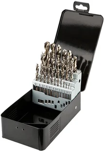 Graphite Wiertła Do metalu HSS-Co 1-13mm komplet 25sztuk 57H090 - Wiertła - miniaturka - grafika 3