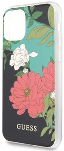 Guess Flower Shiny Collection N1 Etui iPhone 11 Pro Black 10_17050 - Etui i futerały do telefonów - miniaturka - grafika 12
