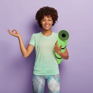 Movit JASNOZIELONA MATA TPE 190x100x0,6cm DO GIMNASTYKI - Maty do ćwiczeń - miniaturka - grafika 2