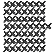 Inne akcesoria do nawadniania - BRADAS 50x Dwójnik do emiterów i kroplowników patykowych 4mm wtyk na wąż 3x5mm DSK-5133L4-50 - miniaturka - grafika 1