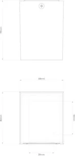 Astro Zewnętrzna LAMPA elewacyjna CHIOS 1310007 Astro kwadratowa OPRAWA kubik KINKIET outdoor IP44 jasnoszara 1310007 - Lampy ogrodowe - miniaturka - grafika 2