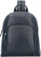 Plecaki - Picard Luis City Plecak skórzana 28 cm schwarz 6315-851-001 - miniaturka - grafika 1