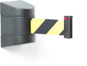 Wyposażenie miejsc publicznych - AJ Uchwyt z taśmą montaż do ściany 9000 mm czarny żółty/czarny 312465 - miniaturka - grafika 1