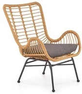 Fotele - Halmar Fotel ratanowy IKARO Naturalny V-CH-IKARO-FOT - miniaturka - grafika 1