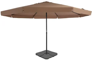 vidaXL Parasol ogrodowy z przenośną podstawą, taupe vidaXL - Parasole ogrodowe - miniaturka - grafika 9