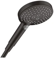 Słuchawki prysznicowe - Hansgrohe Raindance Select S Słuchawka prysznicowa czarny mat 26531670 - miniaturka - grafika 1