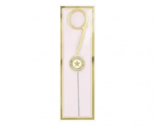 Wondercandle Zimne ognie "Cyfra 9", złota, WonderCandle, 18 cm PL-10509 - Pirotechnika i fajerwerki - miniaturka - grafika 3