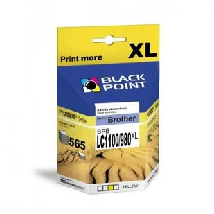 Black Point BPBLC1100/980XLY zamiennik Brother LC1100/980Y - Tusze zamienniki - miniaturka - grafika 2