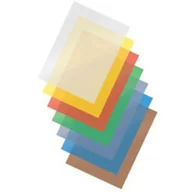 Okładki do laminatorów i bindownic - Fellowes Folia PCV 0,2 mm Niebieska 100 Szt. - miniaturka - grafika 1