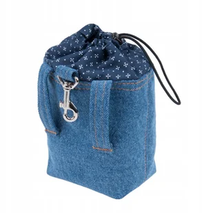 amiplay Torebka na przysmaki Jeans Denim Niebieski - Artykuły szkoleniowe - miniaturka - grafika 2
