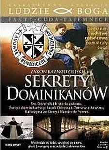 Kino Świat Sp. z o.o. Kolekcja Ludzie Boga. Sekrety dominikanów, DVD + booklet praca zbiorowa - Religia i religioznawstwo - miniaturka - grafika 2