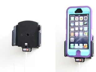 Brodit AB Uchwyt do Apple iPhone 5 & iPhone 5S & iPhone SE w futerale z możliwością wpięcia kabla lightning USB 514437 - Uchwyty samochodowe do telefonów Brodit AB Uchwyt do Apple iPhone 5 & iPhone 5S & iPhone SE w futerale z możliwością wpięcia kabla lightning USB 514437 - Uchwyty samochodowe do telefonów - miniaturka - grafika 8