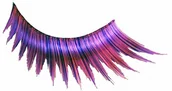 Sztuczne rzęsy i akcesoria - Eulenspiegel Eulenspiegel 000304 - sztuczne rzęsy - różowe/liliowe - miniaturka - grafika 1