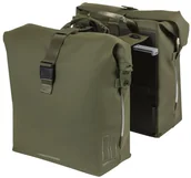 Sakwy rowerowe - Basil SoHo Double Pannier Bag Nordlicht MIK 41l, moss green 2021 Sakwy 18124 - miniaturka - grafika 1