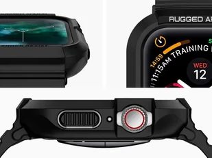 Spigen SGP RUGGED ARMOR PRO APPLE WATCH 4 (44MM) BLACK - Akcesoria do smartwatchy - miniaturka - grafika 4