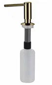 Mydelniczki i dozowniki mydła - Art Platino Art Platino DOZOWNIK STARE ZŁOTO - miniaturka - grafika 1