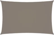 Parasole ogrodowe - vidaXL Prostokątny żagiel ogrodowy, tkanina Oxford, 5x8 m, taupe vidaXL - miniaturka - grafika 1