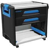 Skrzynki i torby narzędziowe - GEDORE Gedore 1110 WM 221  narzędzi workmo an2 klatki piersiowej, 2 szuflady al6, kieszeń na L-BOXX - miniaturka - grafika 1