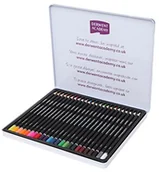 Farby i media malarskie - Derwent derwent szkoły akwarela cyny zestaw 12 rozpuszczalny w wodzie kredek _ rodziców, wielokolorowa 2301942 - miniaturka - grafika 1