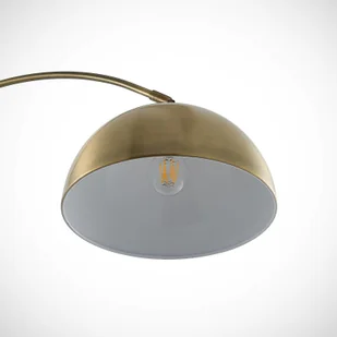 LINDBY Lindby Lennart lampa podłogowa, mosiężna antyk - Lampy stojące - miniaturka - grafika 4